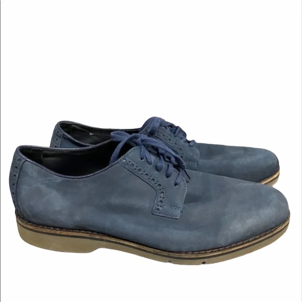 Cole Haan | Oxfords Navy Blue Nubuck Leather 8.5